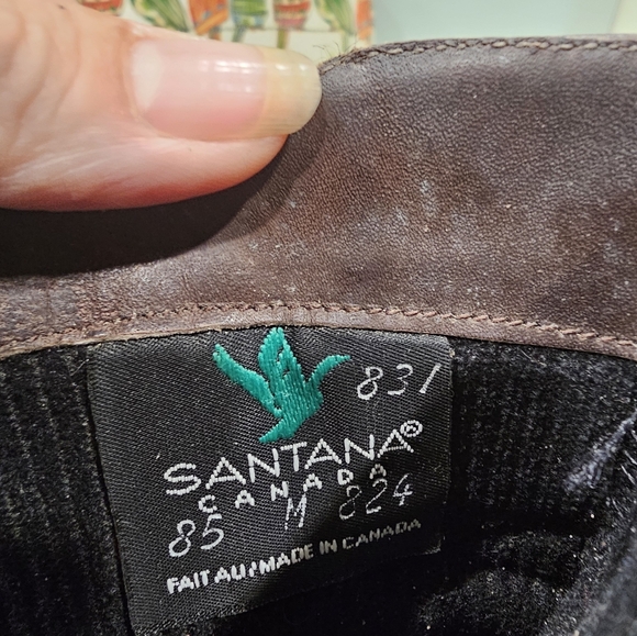 Distressed Brown Leather Santana Canada Boots US Size 8.5 - Picture 3 of 9